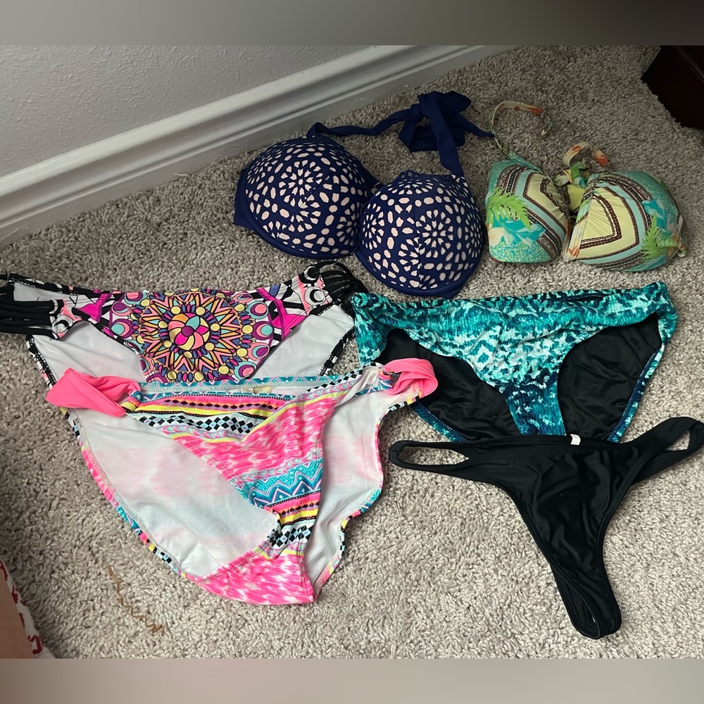Lot of Two Piece Swimsuits